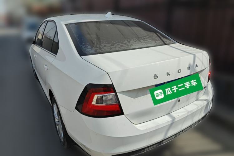 Used Skoda Rapid 2019 1.5L Manual Comfort Edition China VI Standard Rear Left 45 Deg