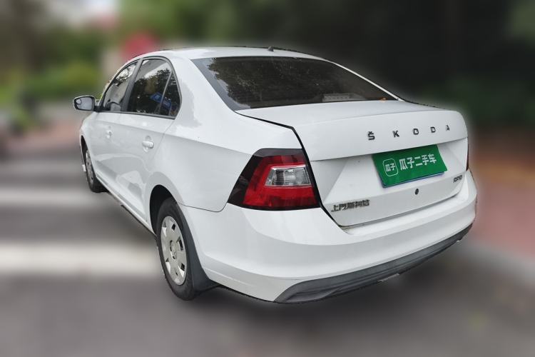 Used Skoda Rapid 2019 1.5L Manual Entry-Level Version Rear Left 45 Deg