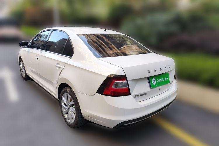 Used Skoda Rapid 2019 1.5L Automatic Comfort Edition China V Standard Rear Left 45 Deg