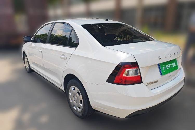 Used Skoda Rapid 2019 Revised Version 1.5L Manual Entry-Level Edition China VI Rear Left 45 Deg