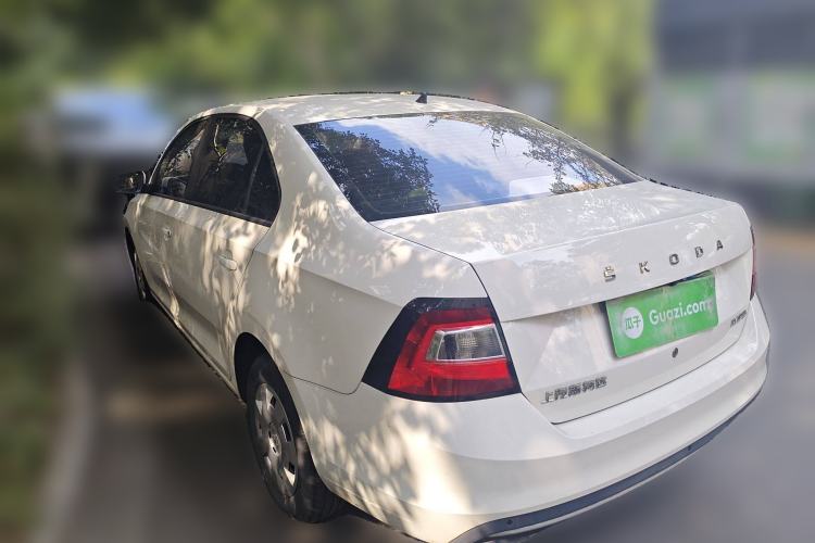 Used Skoda Rapid 2019 Revised Version 1.5L Automatic Standard Edition China VI Rear Left 45 Deg