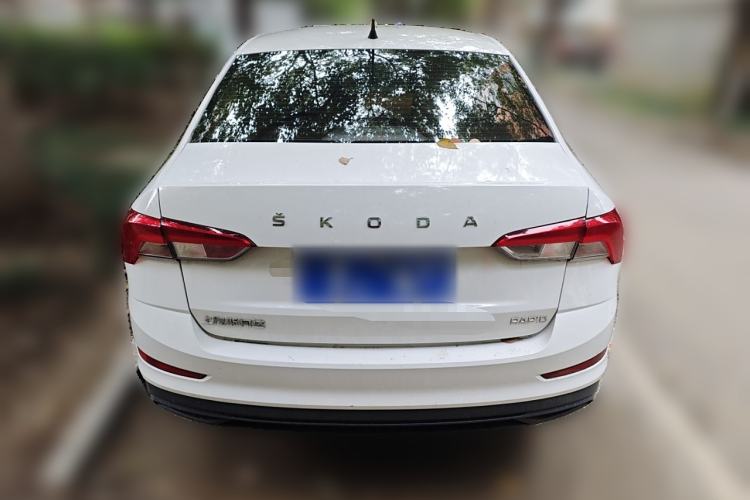 Used Skoda Rapid 2019 1.5L Automatic Standard Edition Rear