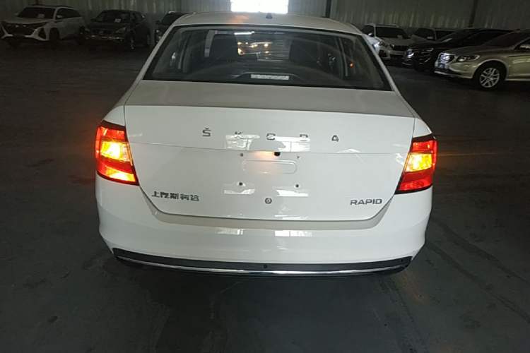 Used Skoda Rapid 2019 Revised Version 1.5L Automatic Standard Edition China VI Rear