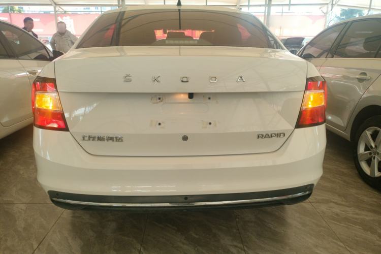 Used Skoda Rapid 2019 1.5L Automatic Comfort Edition China V Standard Rear