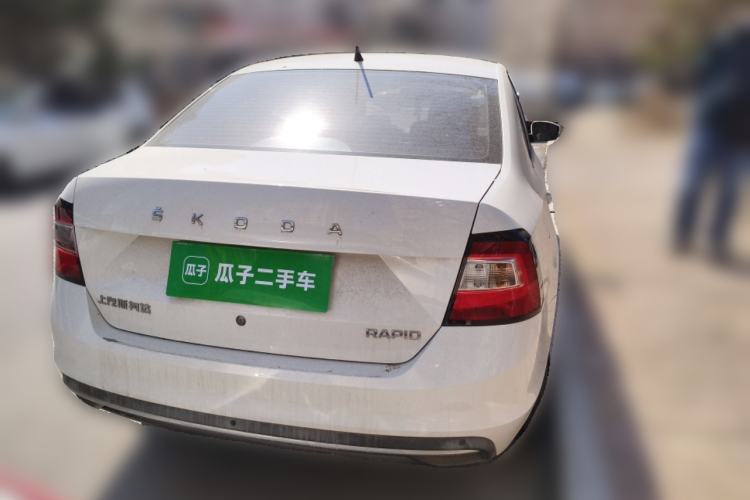 Used Skoda Rapid 2019 1.5L Automatic Comfort Edition China V Standard Rear