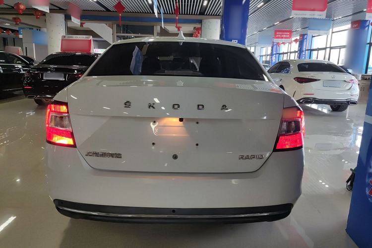 Used Skoda Rapid 2019 1.5L Automatic Comfort Edition China V Standard Rear