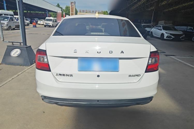 Used Skoda Rapid 2019 1.5L Automatic Comfort Edition China V Standard Rear