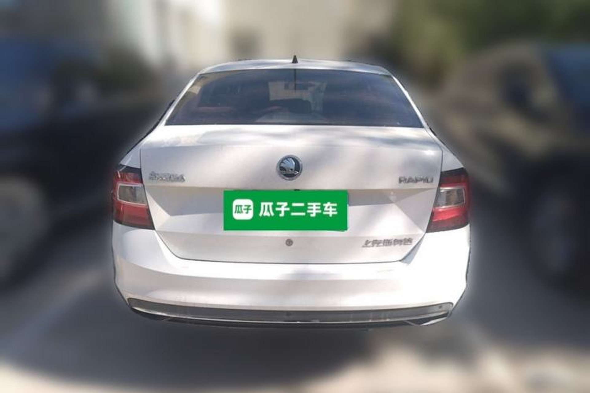 Used Skoda Rapid 2019 1.5L Automatic Standard Edition Rear