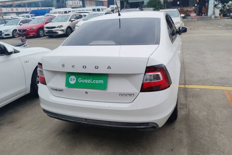 Used Skoda Rapid 2019 1.5L Automatic Standard Edition Rear