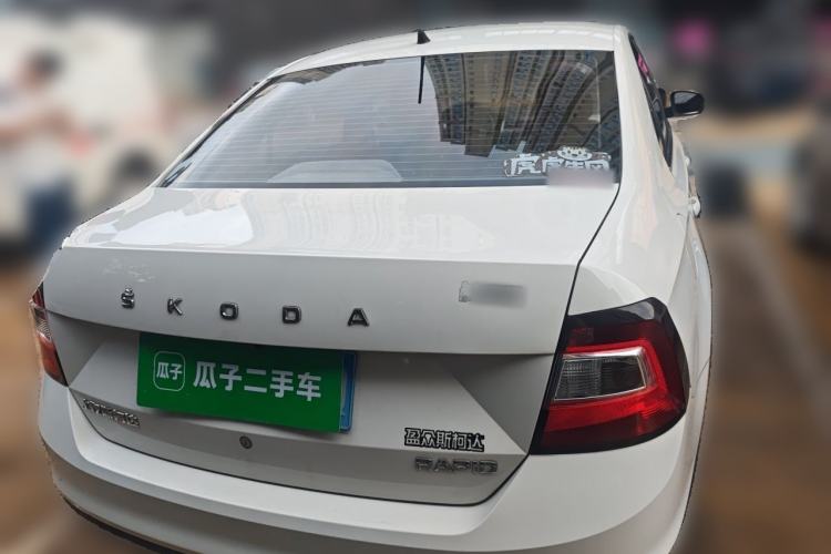 Used Skoda Rapid 2019 1.5L Automatic Comfort Edition China V Standard Rear