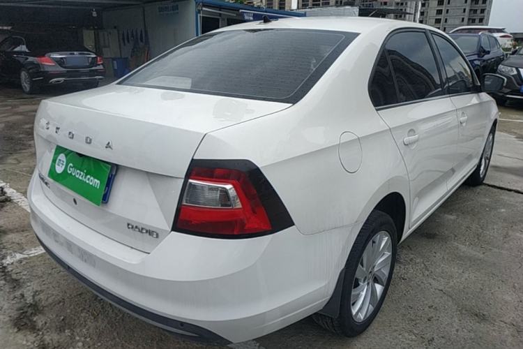 Used Skoda Rapid 2019 1.5L Automatic Comfort Edition China V Standard Rear Right 45 Deg