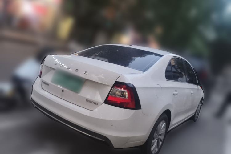Used Skoda Rapid 2019 1.5L Automatic Comfort Edition China VI Standard Rear Right 45 Deg