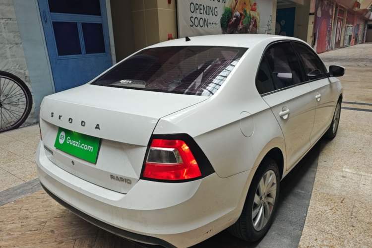 Used Skoda Rapid 2019 1.5L Manual Comfort Edition China VI Standard Rear Right 45 Deg