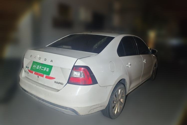 Used Skoda Rapid 2019 1.5L Manual Comfort Edition China VI Standard Rear Right 45 Deg