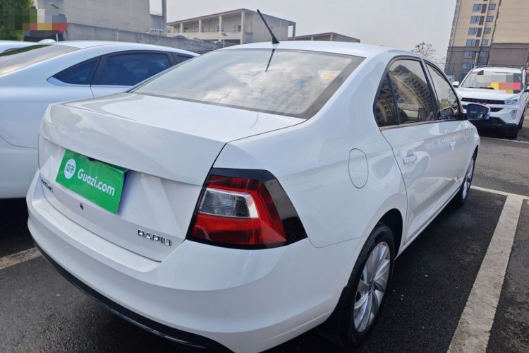 Used Skoda Rapid 2019 1.5L Manual Comfort Edition China VI Standard Rear Right 45 Deg