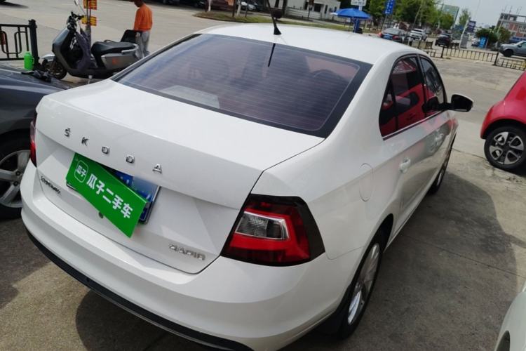 Used Skoda Rapid 2019 1.5L Manual Comfort Edition China V Standard Rear Right 45 Deg