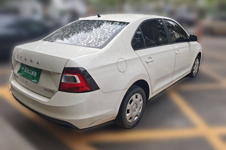 Used Skoda Rapid 2019 1.5L Manual Entry-Level Version Rear Right 45 Deg
