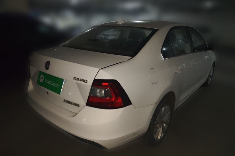 Used Skoda Rapid 2019 1.5L Automatic Comfort Edition China V Standard Rear Right 45 Deg