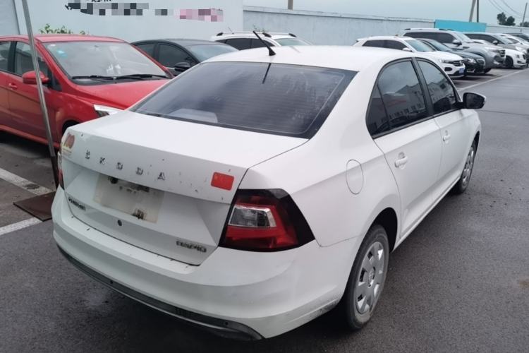 Used Skoda Rapid 2019 1.5L Manual Standard Edition Rear Right 45 Deg