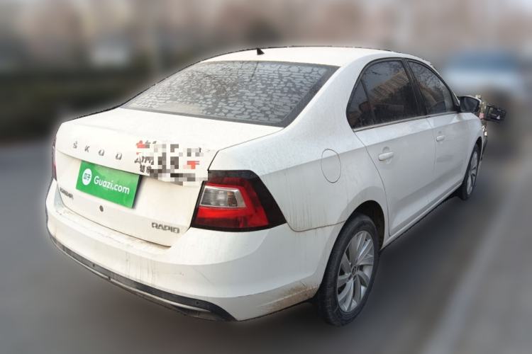 Used Skoda Rapid 2019 1.5L Manual Comfort Edition China VI Standard Rear Right 45 Deg