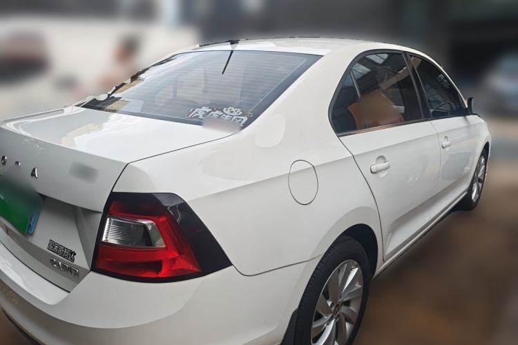 Used Skoda Rapid 2019 1.5L Automatic Comfort Edition China V Standard Rear Right 45 Deg