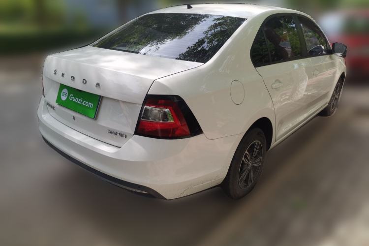 Used Skoda Rapid 2019 Revised Version 1.5L Manual Standard Edition China VI Rear Right 45 Deg