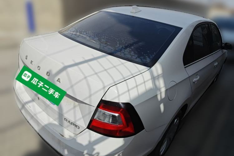 Used Skoda Rapid 2019 1.5L Manual Comfort Edition China VI Standard Rear Right 45 Deg