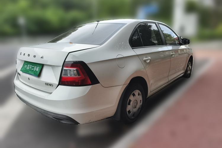 Used Skoda Rapid 2019 1.5L Manual Entry-Level Version Rear Right 45 Deg
