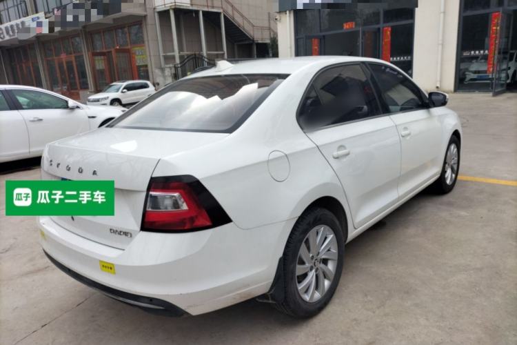 Used Skoda Rapid 2019 1.5L Automatic Comfort Edition China V Standard Rear Right 45 Deg