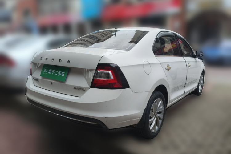 Used Skoda Rapid 2019 1.5L Automatic Comfort Edition China V Standard Rear Right 45 Deg