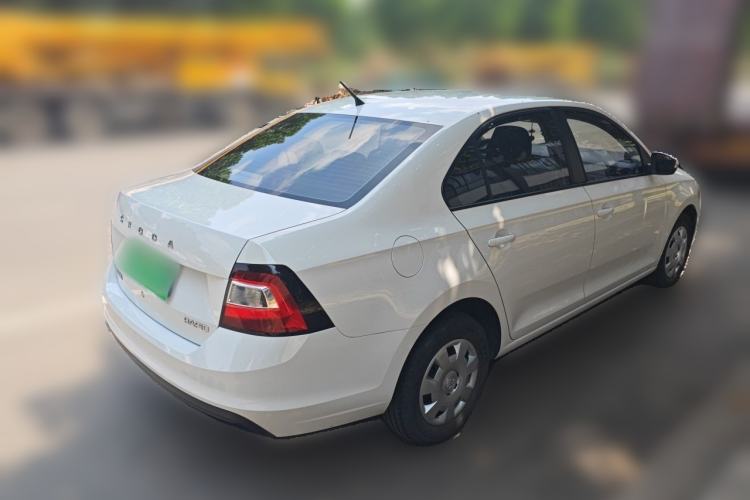 Used Skoda Rapid 2019 Revised Version 1.5L Manual Entry-Level Edition China VI Rear Right 45 Deg