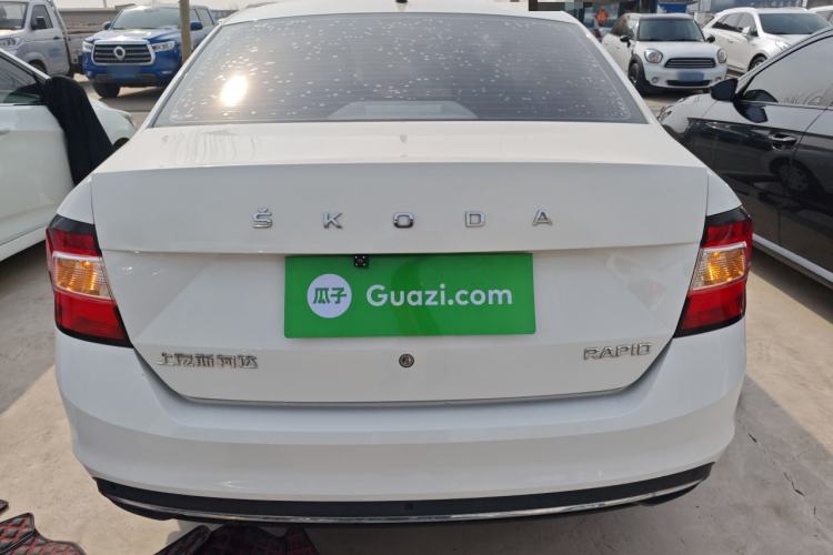 Used Skoda Rapid 2019 Revised Version 1.5L Automatic Standard Edition China VI Rear