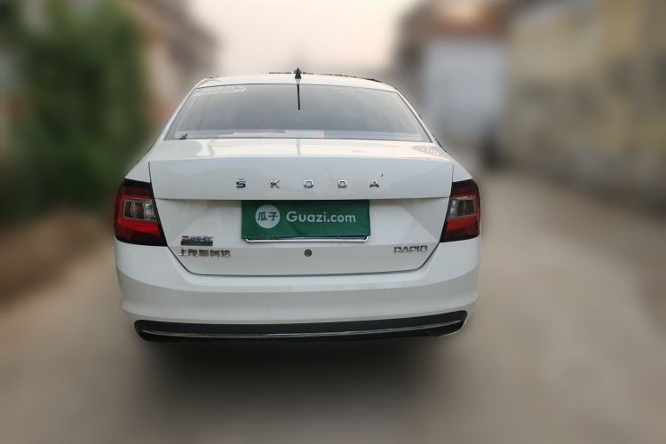 Used Skoda Rapid 2019 Revised Version 1.5L Manual Standard Edition China VI Rear