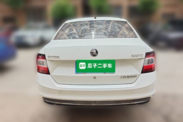 Used Skoda Rapid 2019 1.5L Manual Comfort Edition China VI Standard Rear