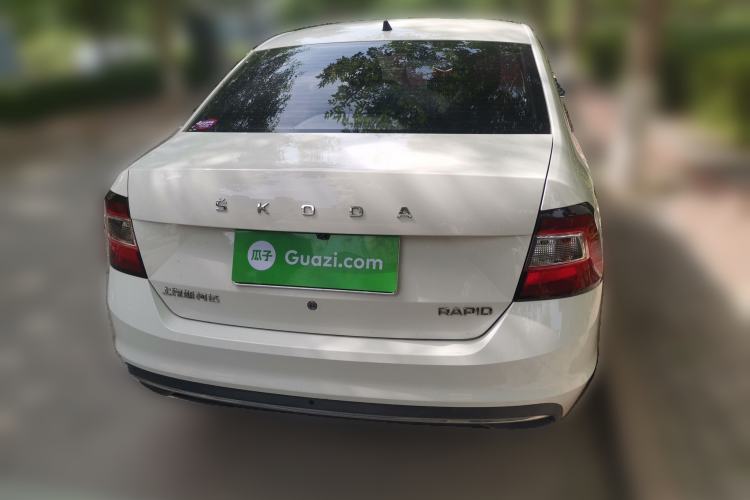 Used Skoda Rapid 2019 Revised Version 1.5L Manual Standard Edition China VI Rear
