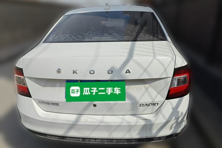 Used Skoda Rapid 2019 1.5L Manual Comfort Edition China VI Standard Rear