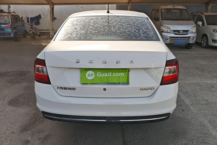 Used Skoda Rapid 2019 Revised Version 1.5L Automatic Standard Edition China VI Rear