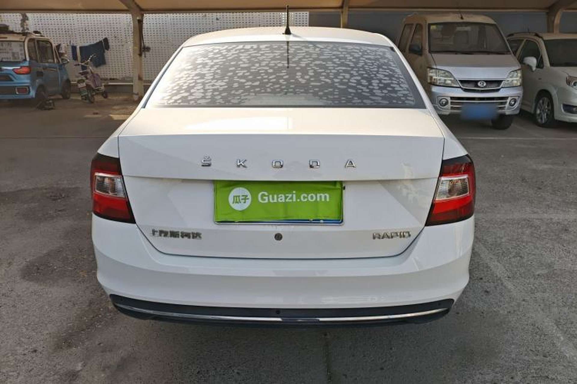 Used Skoda Rapid 2019 Revised Version 1.5L Automatic Standard Edition China VI Rear