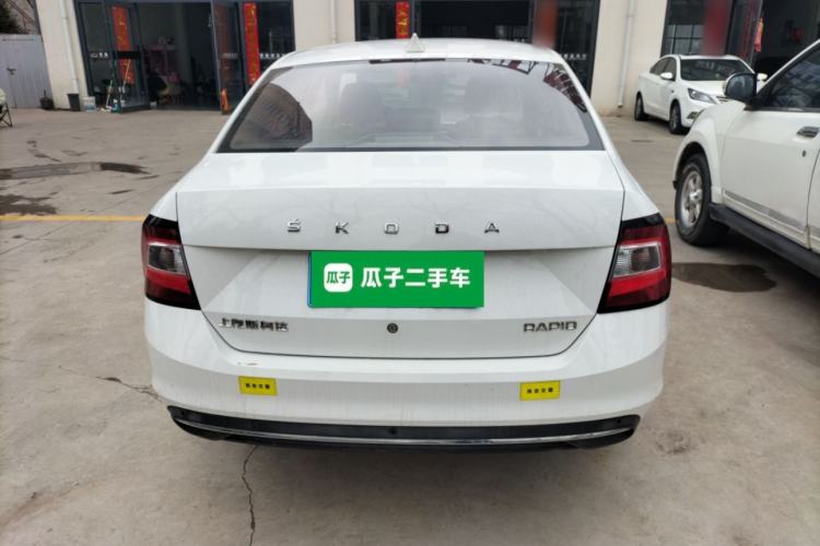 Used Skoda Rapid 2019 1.5L Automatic Comfort Edition China V Standard Rear