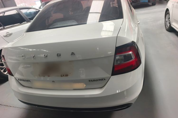 Used Skoda Rapid 2019 1.5L Automatic Comfort Edition China VI Standard Rear