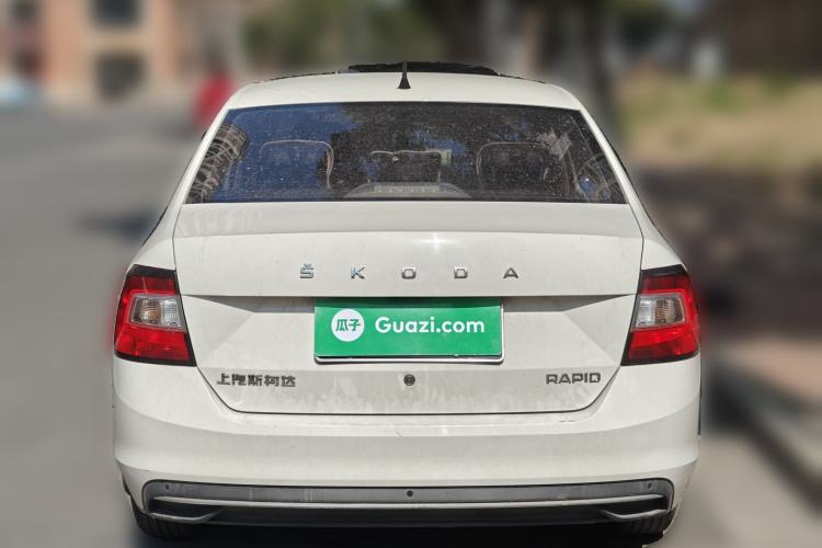 Used Skoda Rapid 2019 1.5L Manual Comfort Edition China VI Standard Rear