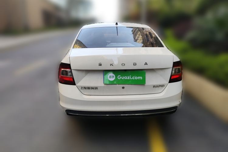 Used Skoda Rapid 2019 1.5L Automatic Comfort Edition China V Standard Rear