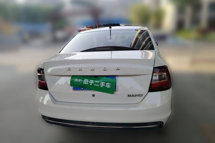 Used Skoda Rapid 2019 1.5L Automatic Comfort Edition China V Standard Rear