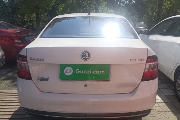 Used Skoda Rapid 2019 1.5L Automatic Comfort Edition China V Standard Rear