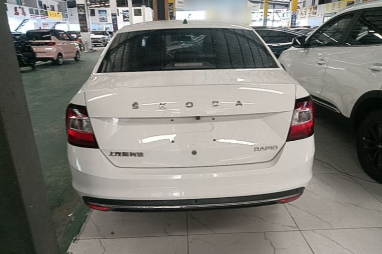 Used Skoda Rapid 2019 1.5L Automatic Comfort Edition China VI Standard Rear