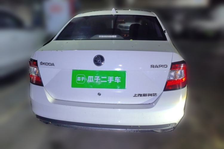 Used Skoda Rapid 2019 1.5L Automatic Comfort Edition China V Standard Rear