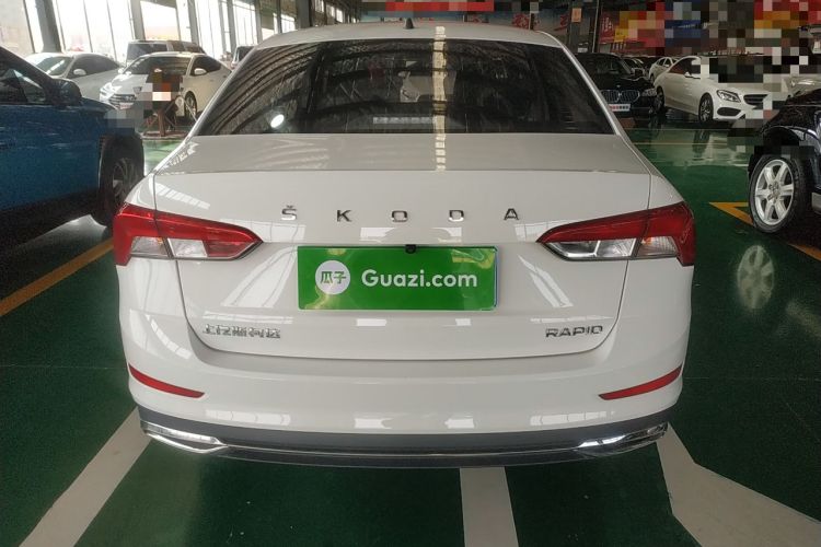 Used Skoda Rapid 2019 Revised Version 1.5L Manual Standard Edition China VI Rear