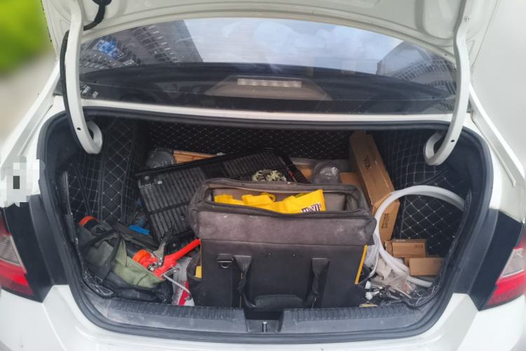 Used Skoda Rapid 2019 1.5L Manual Standard Edition Trunk