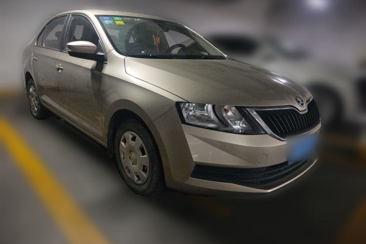 Used Skoda Rapid 2019 1.5L Automatic Standard Edition Front Right 45 Deg