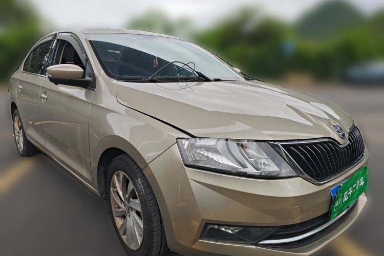 Used Skoda Rapid 2019 1.5L Automatic Comfort Edition China V Standard Front Right 45 Deg